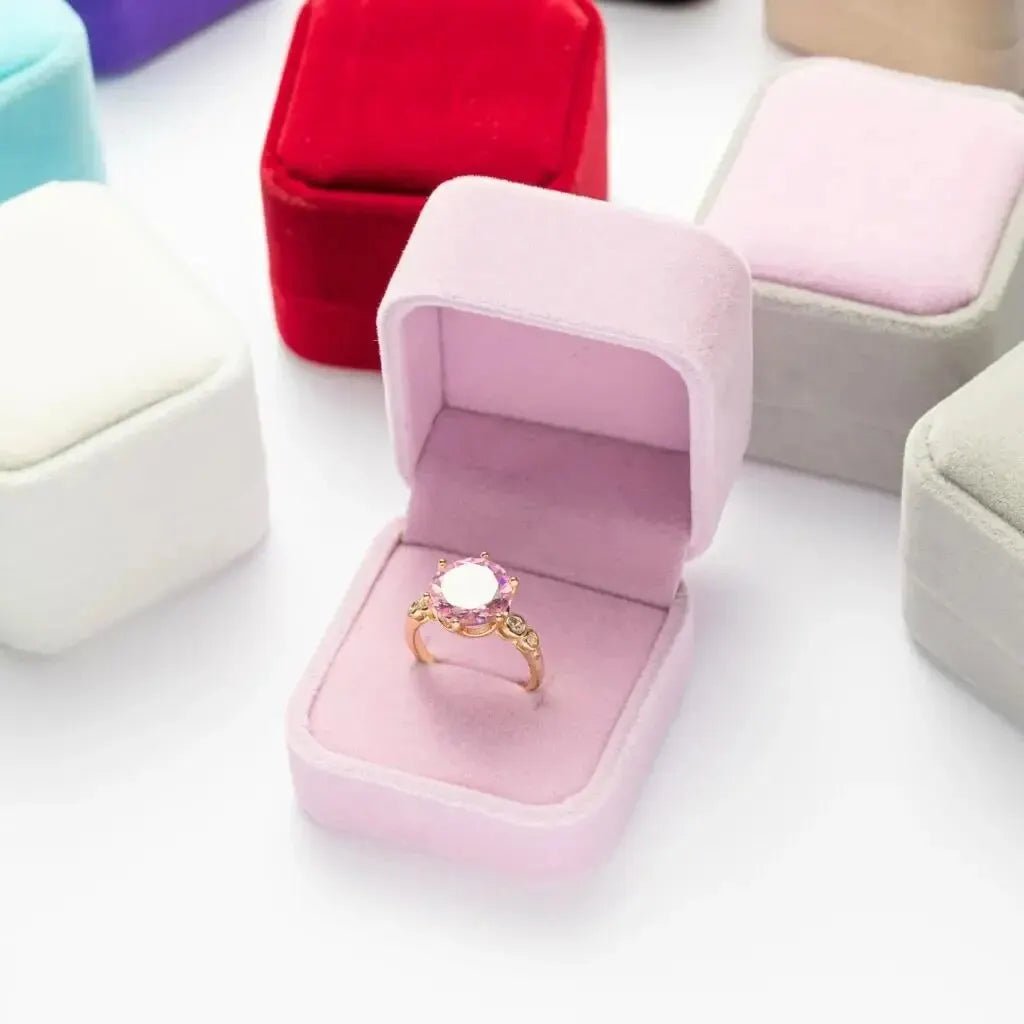 Schmuckverpackung für Ringe & Ohrringe – Edle Ringbox & Geschenkbox - Reminora