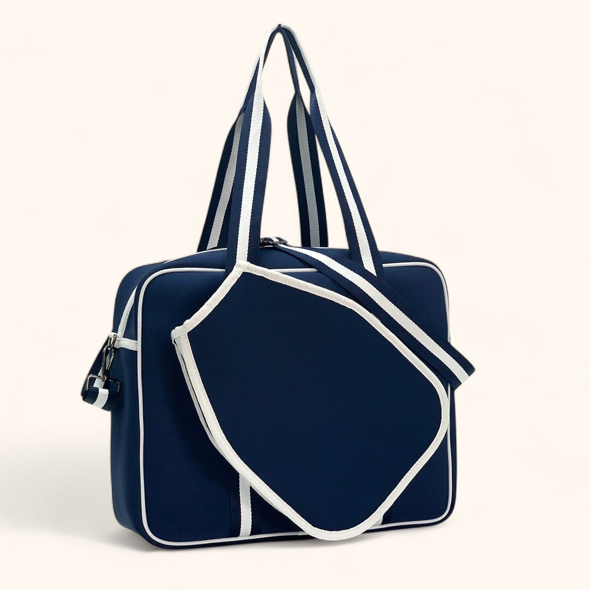 Wasserdichte Pickleball-Tasche aus Neopren – Sportliche Schlägertasche | Leichte Paddle Bag in Blau für Schule & Freizeit