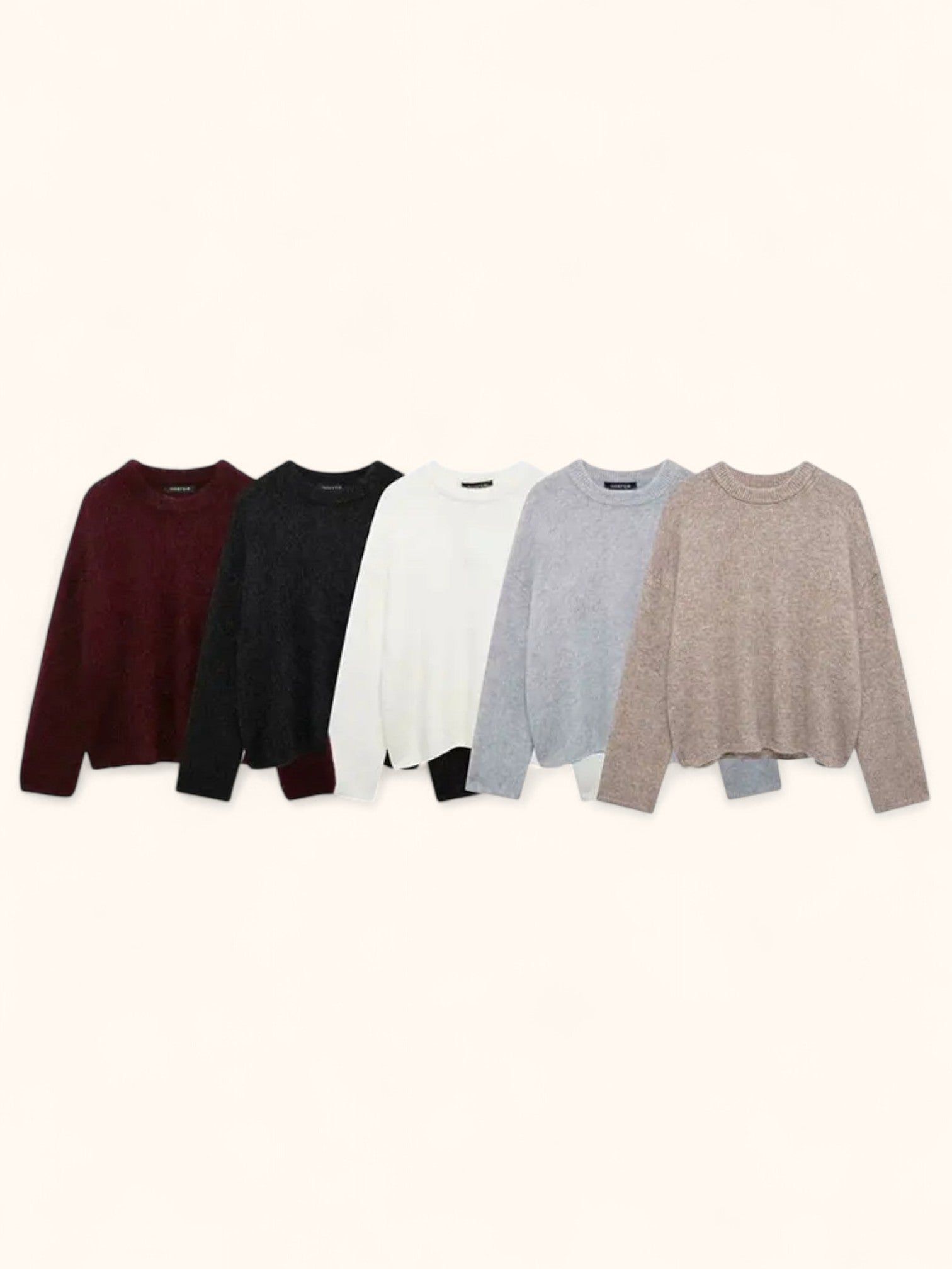 Fluffy Women's Sweater Winter Knitwear Long Sleeve