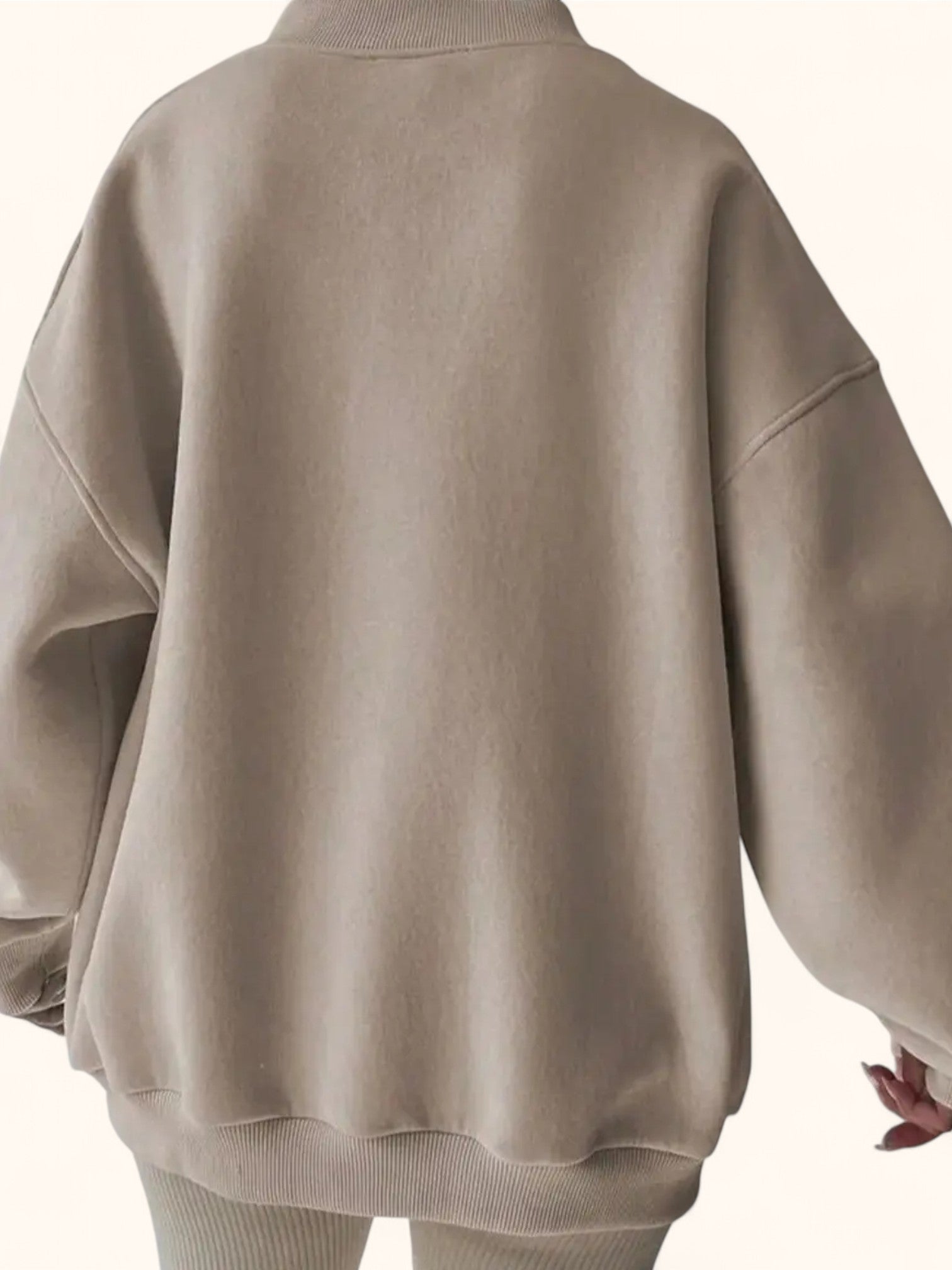 Women's V-neck Sweatshirt Autumn/Winter 2025 - Casual & Fashionable