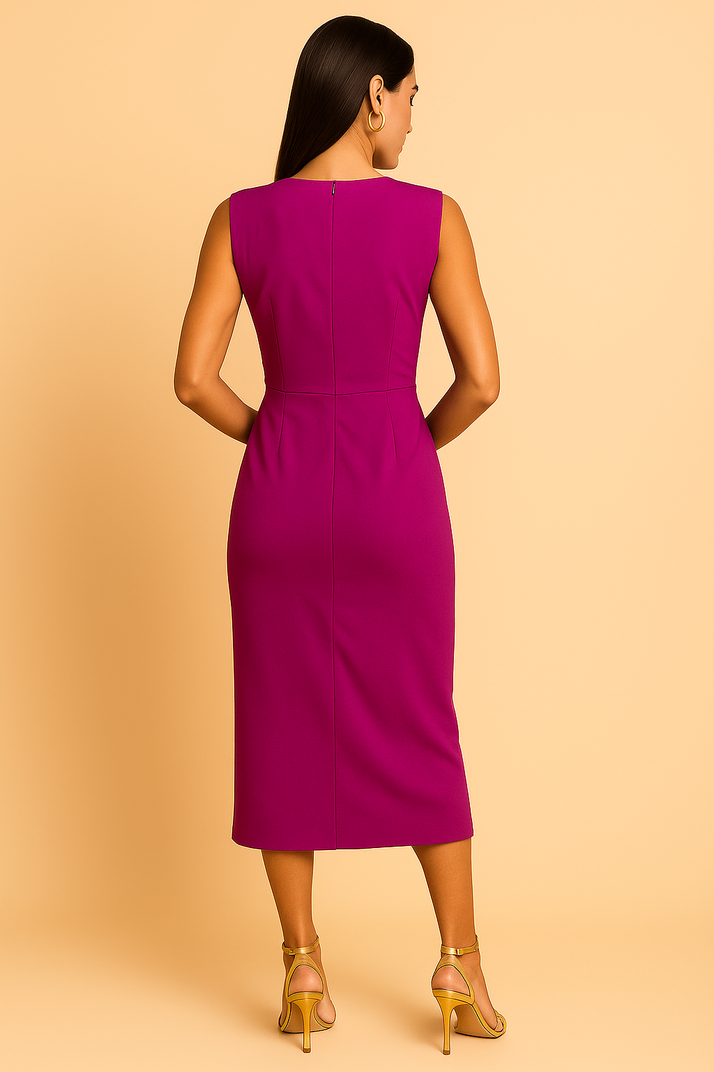 Elegantes Plisseekleid für Damen – Faltenkleid mit schmeichelhafter Silhouette, hochwertigem Stoff & zeitlosem Design für festliche Anlässe