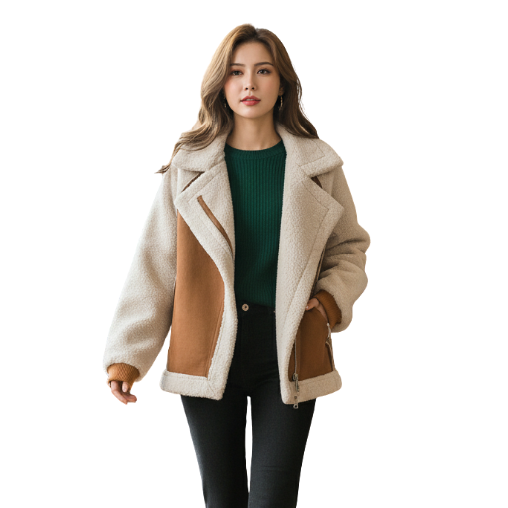 Women's winter coat – tailored, elegant & warming