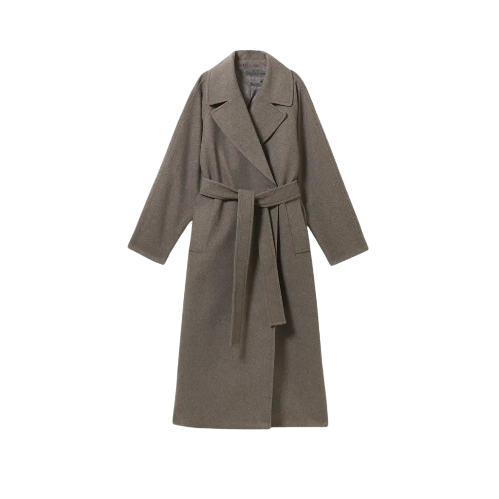 Oversize wool coat women – elegant winter coat long
