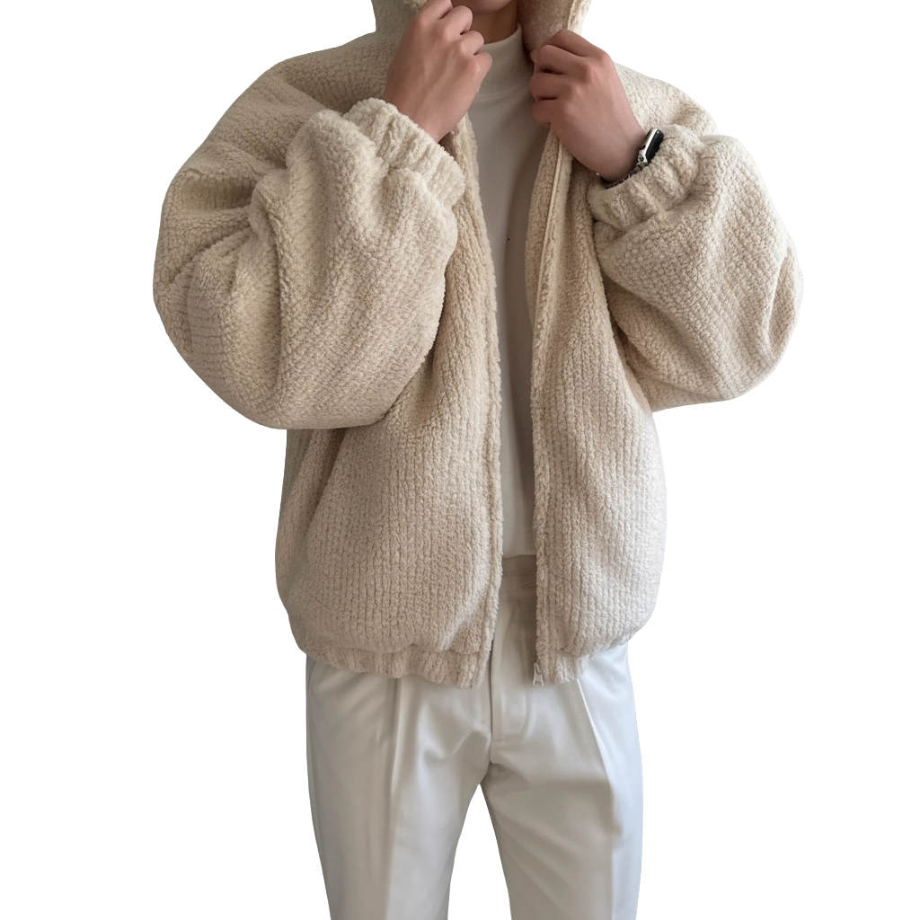 Cordjacke Herren – Komfortable Herbstjacke mit Kragen