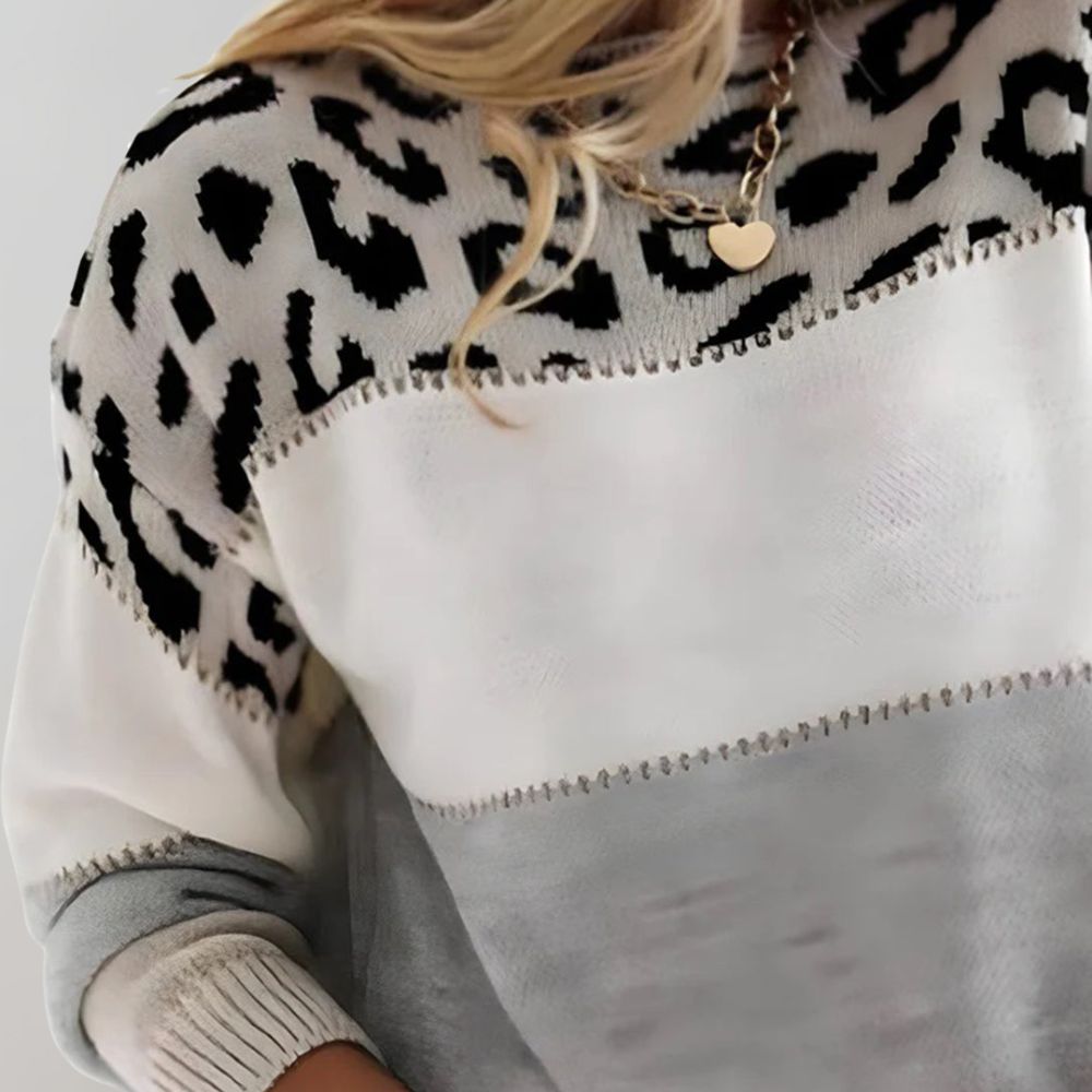 Warm knitted sweater women – cozy & elegant