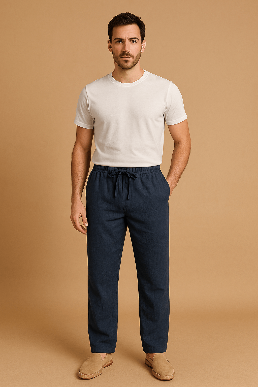 Herren Leinenhose – Luftig, Bequem & Sommerlich Elegant