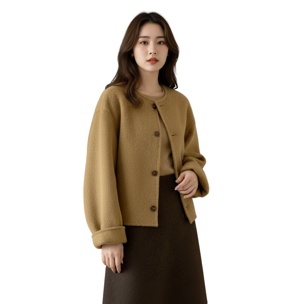 Women's wool coat – elegance for autumn & winter