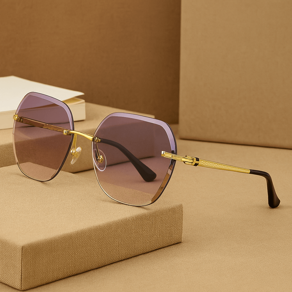 UV-400 Sonnenbrille aus Kunststoff für Unisex – Polarisiertes Design