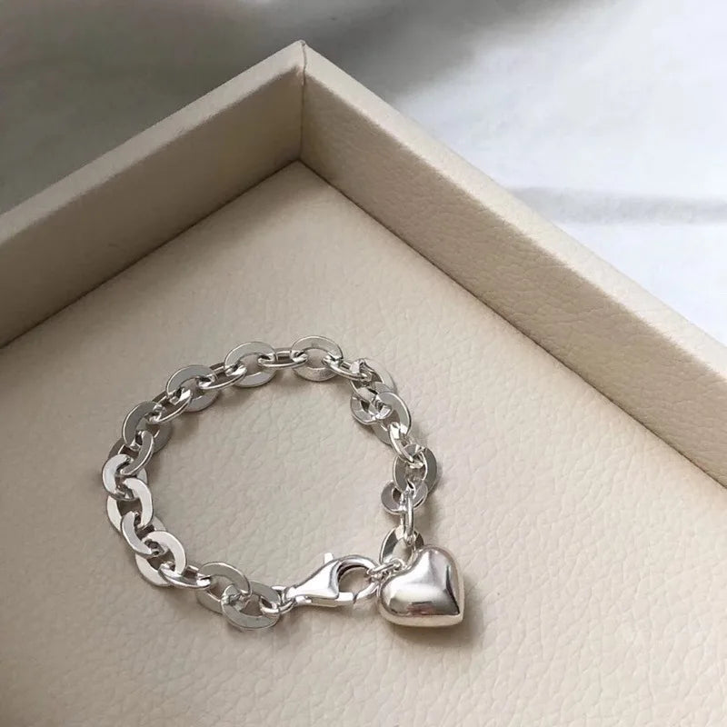 925 Sterling Silber Perlen Bambus Knoten Armband für Frauen Mädchen Einfacher Koreanischer Schmuck Geburtstagsgeschenk