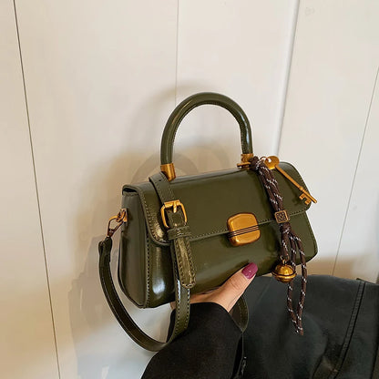 Luxuriöse Vintage-Handtasche – Eleganter Top-Griff und moderner Stil