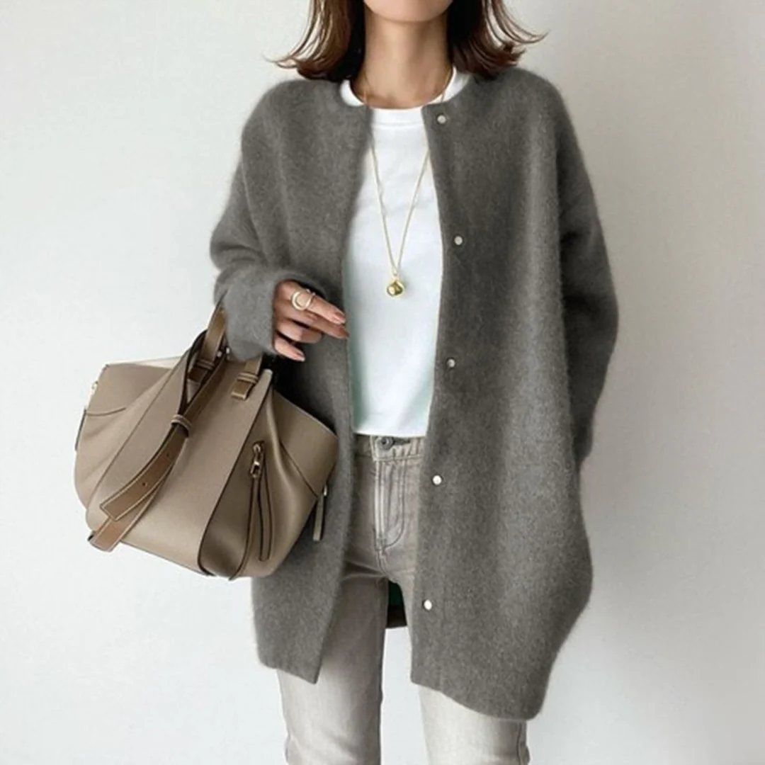 Oversized knit cardigan | Soft comfort for every day