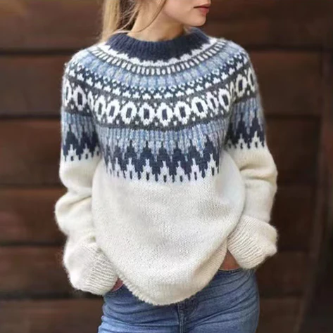 Nordic knitted sweater | Cozy & stylish