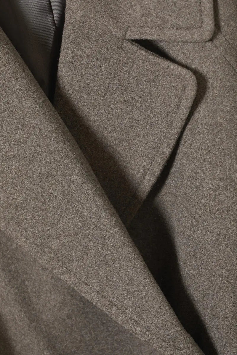 Oversize wool coat women – elegant winter coat long