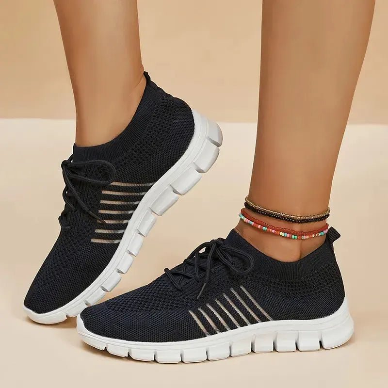 Atmungsaktive orthopädische Damen - Sneaker aus Mesh für Komfort - Reminora