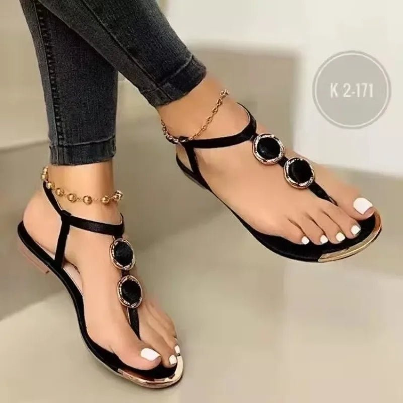 Bequeme Boho - Sandalen für Damen – Stilvolle Flats für den Sommer 2025 - Reminora