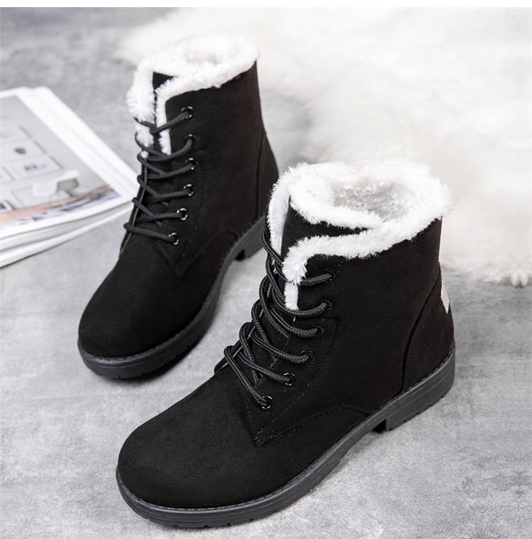 Bequeme Damen Schneestiefel – Warm, Wasserdicht & Rutschfest - Reminora