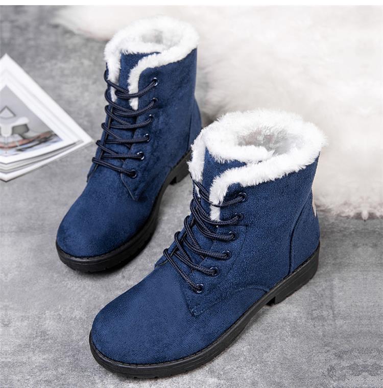 Bequeme Damen Schneestiefel – Warm, Wasserdicht & Rutschfest - Reminora
