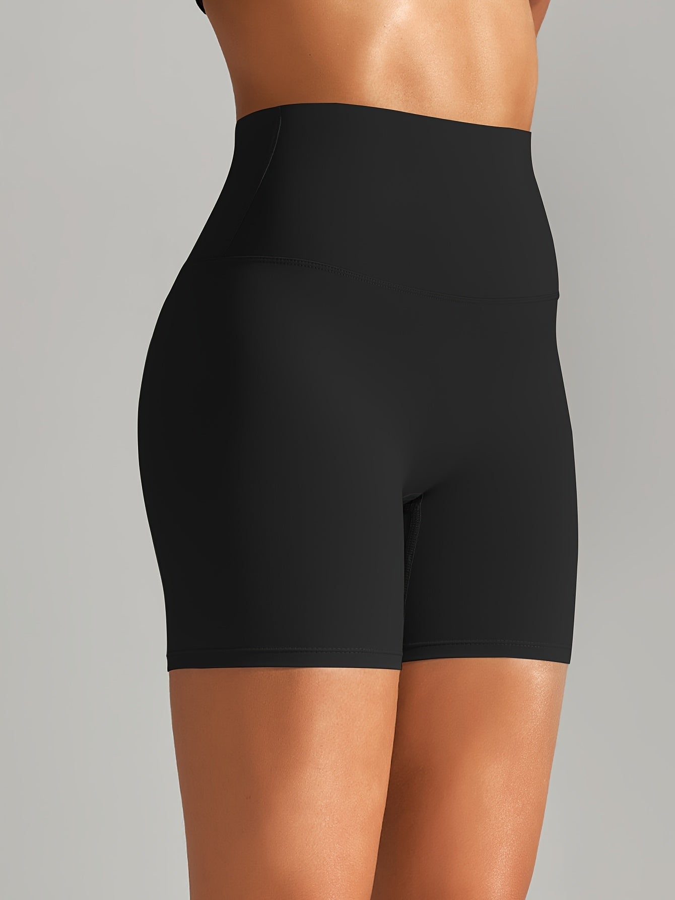 Damen High - Waist Yoga Shorts – Po - Lifting, Dehnbare Sport - Shorts für Fitness, Radfahren & Freizeit - Reminora
