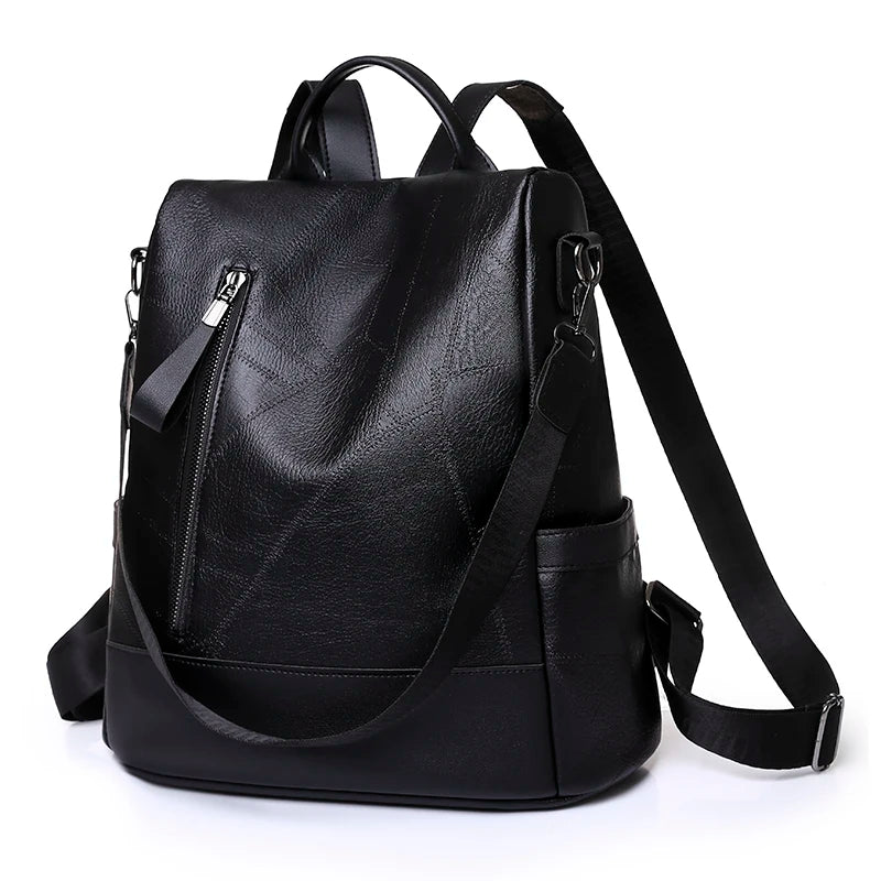 Damen - Rucksack 2025 – Stilvoller Designer - Rucksack aus weichem Leder, große Kapazität, modischer und praktischer Begleiter für den Alltag - Reminora