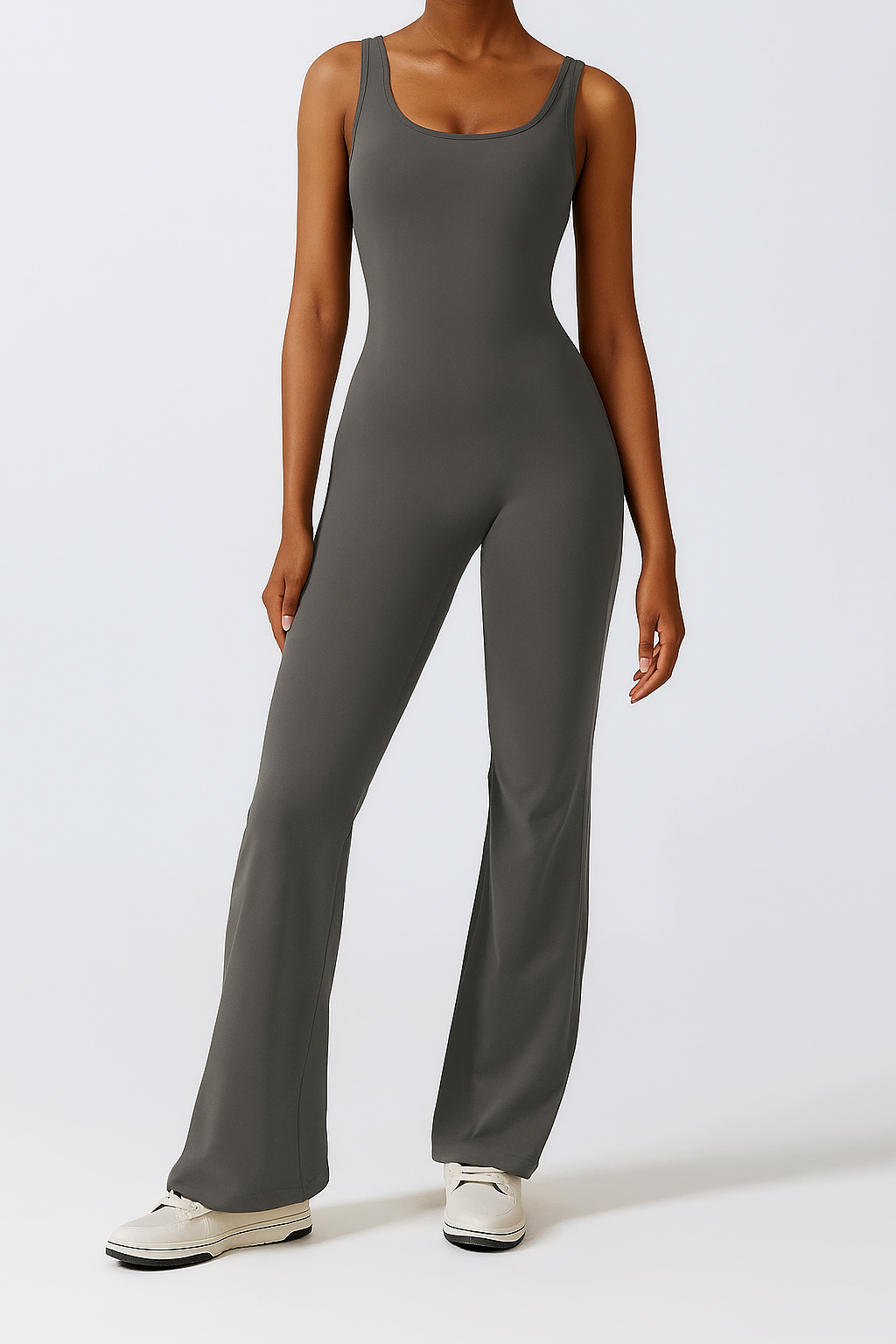Eleganter Damen Jumpsuit 2025 – Weiter Bein-Schnitt & Rückenfrei | Sommer Overall mit Ausschnitt