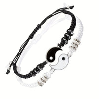 Yin Yang Armband-Silber