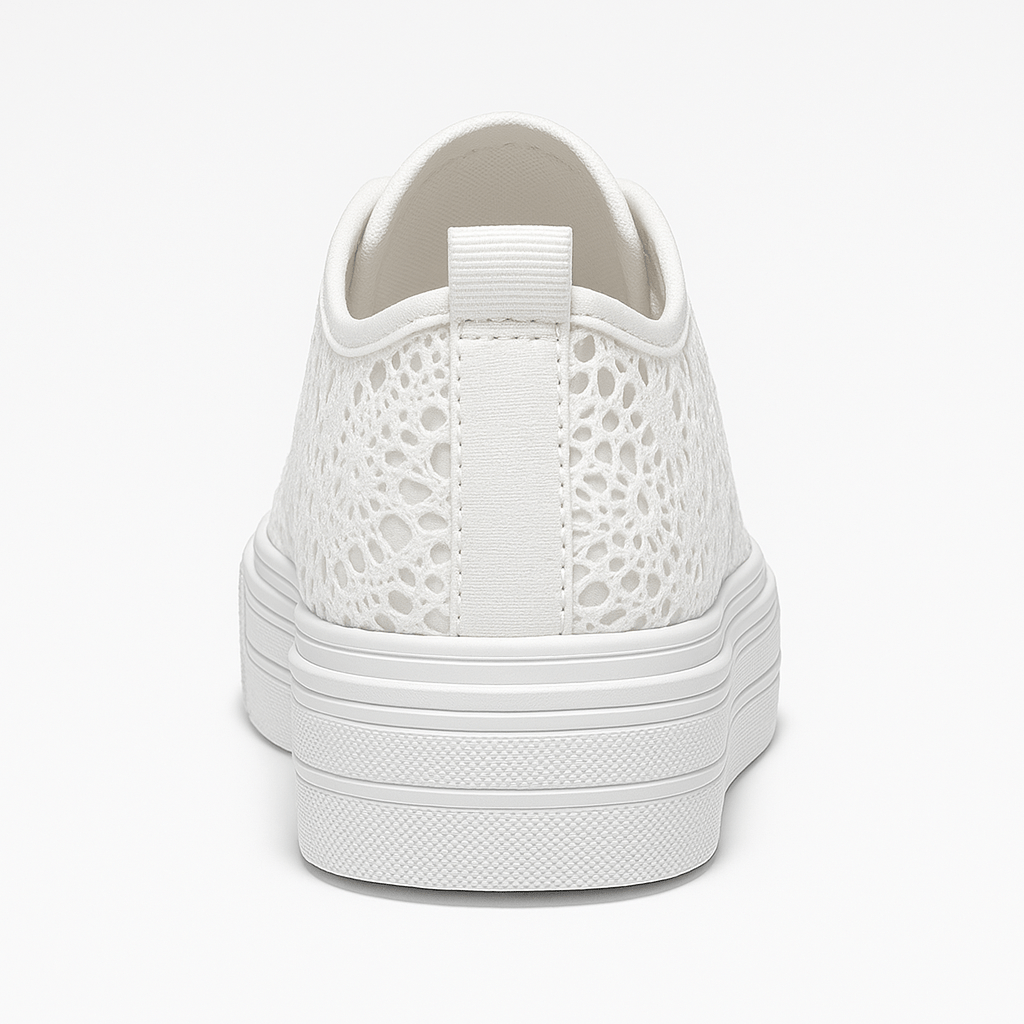 Elegante, luftige Spitzen - Sneaker für stilvolle Outfits - Reminora