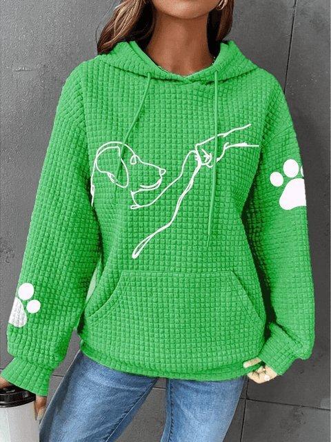 Warm women's hoodie for animal lovers - Fall 2025 must-have