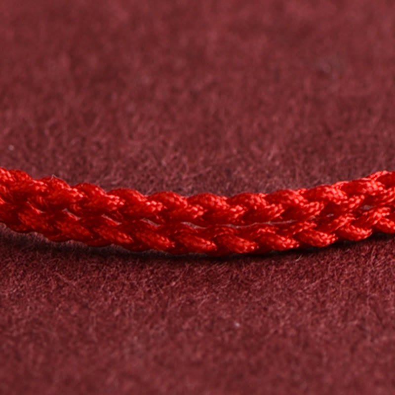 Handgemachtes Buddha - Armband mit Goldlegierung und geflochtenem Seil - Reminora