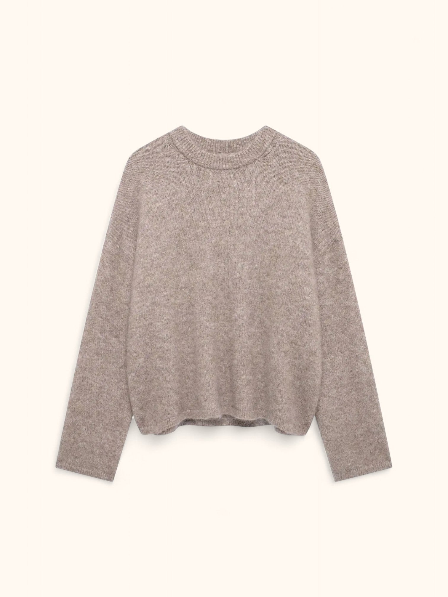 Fluffy Women's Sweater Winter Knitwear Long Sleeve