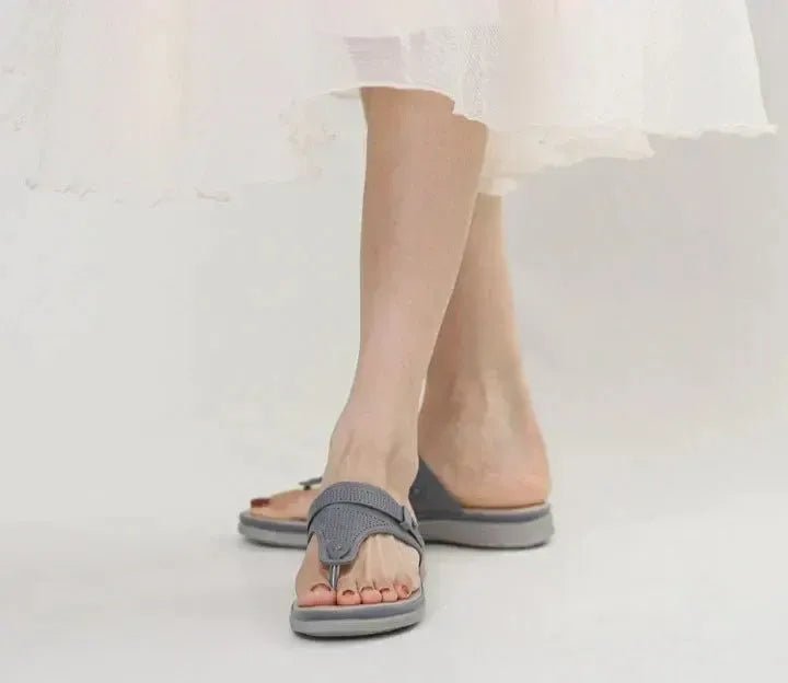 Orthopädische Flip Flops mit Polsterung für höchsten Komfort - Reminora