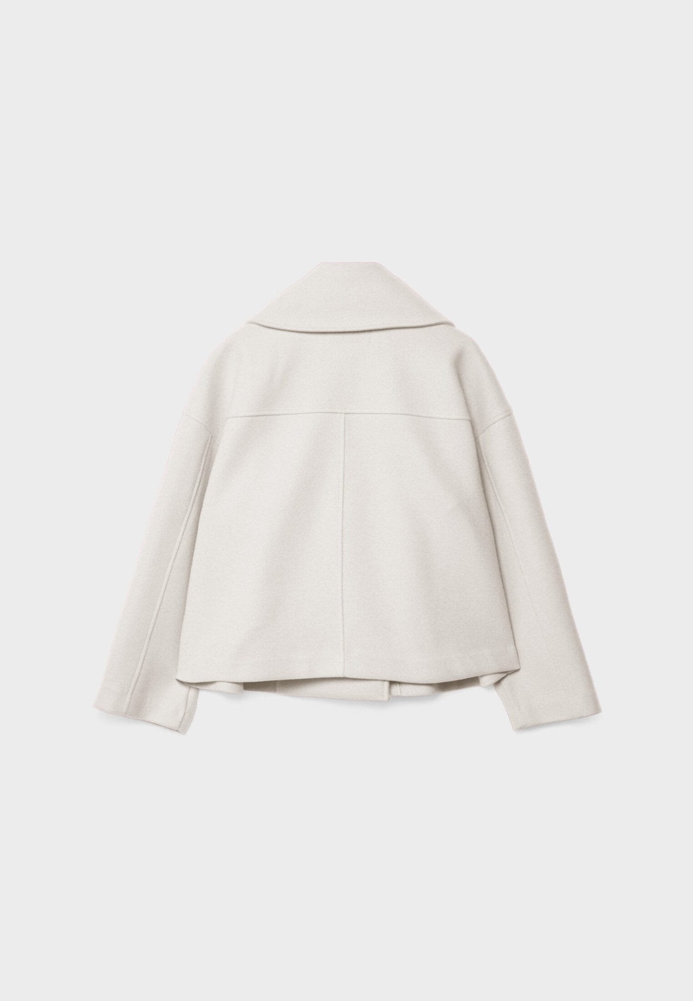 Short double-breasted jacket - Elegant women's outerwear