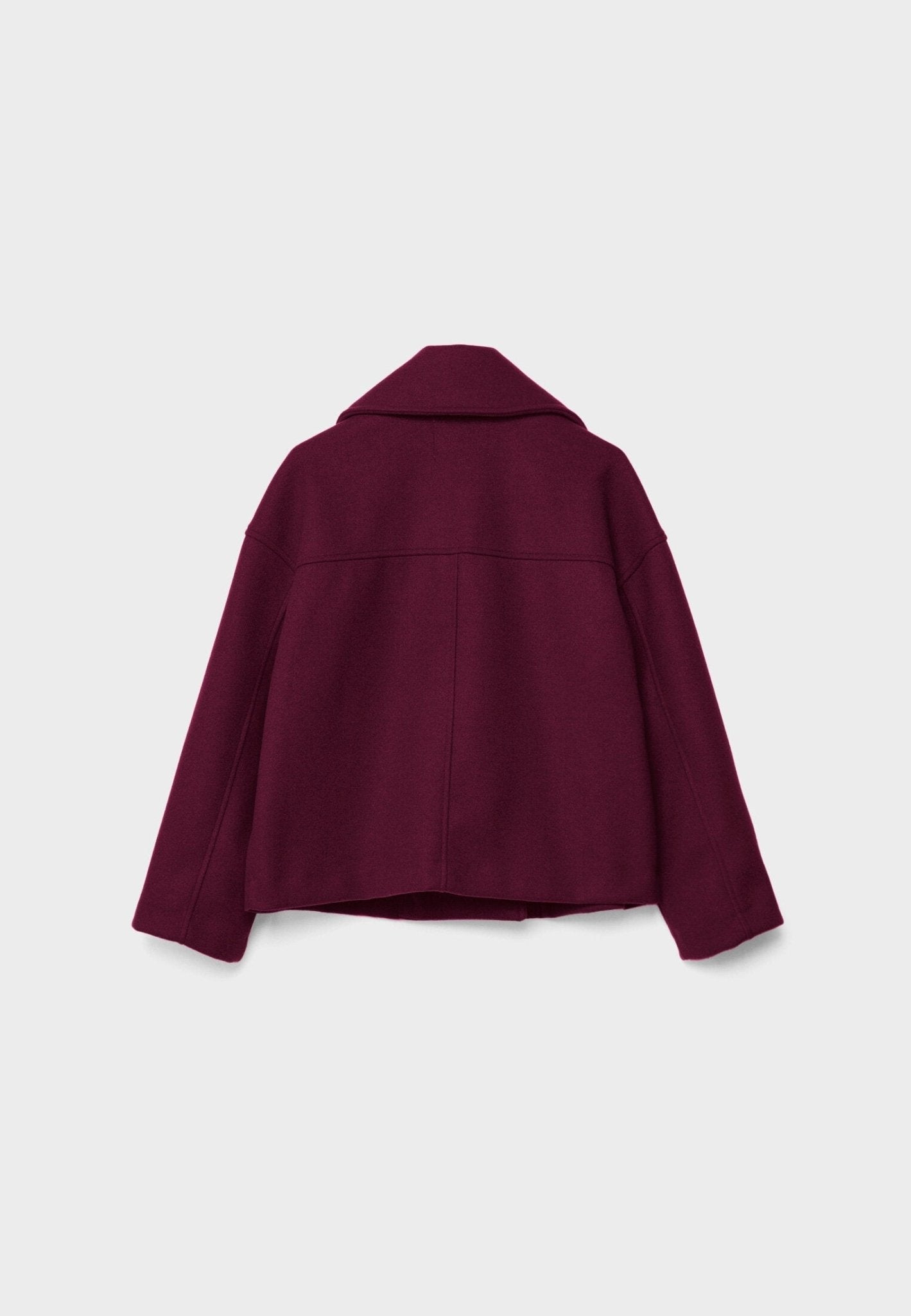 Short double-breasted jacket - Elegant women's outerwear