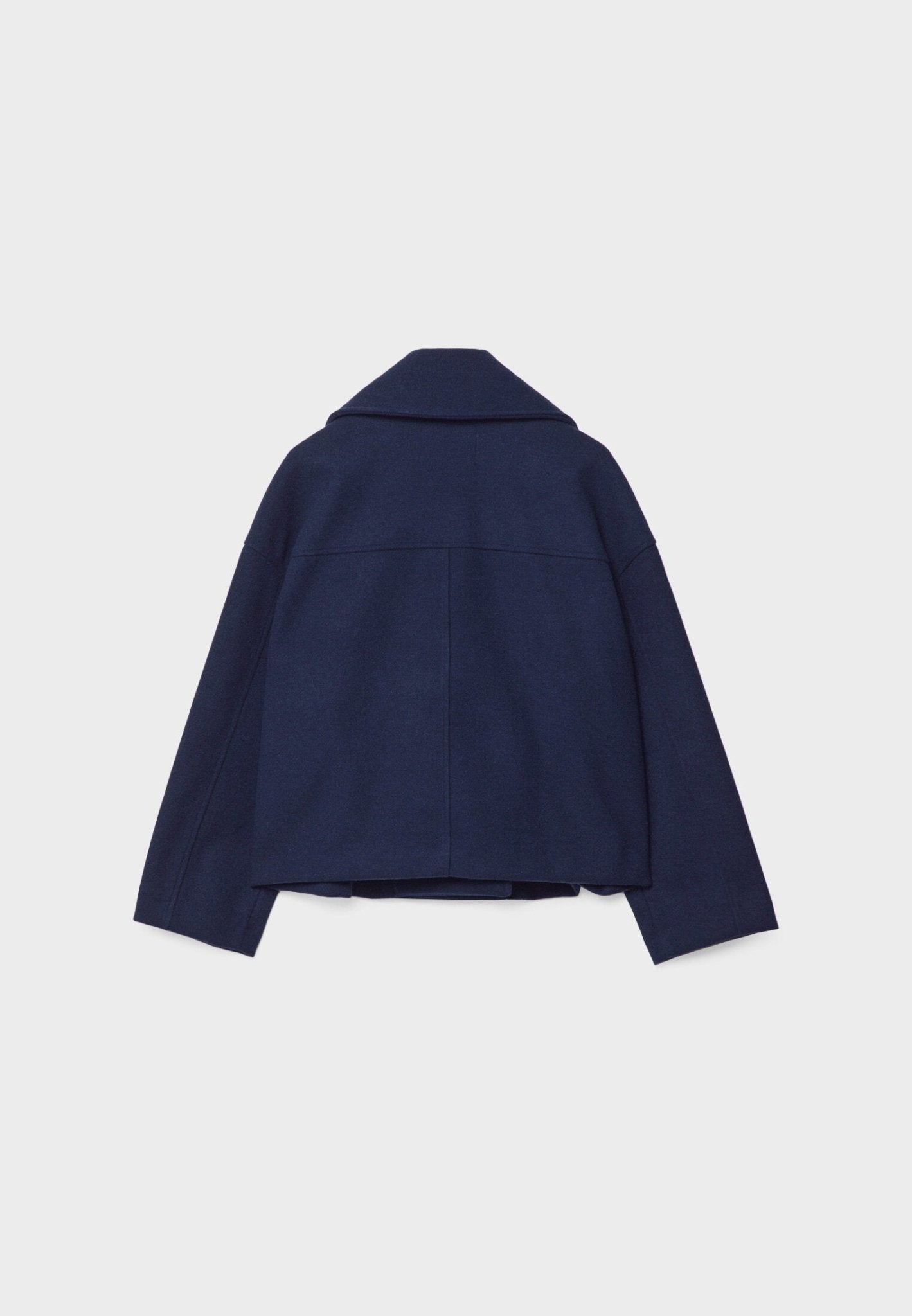 Short double-breasted jacket - Elegant women's outerwear