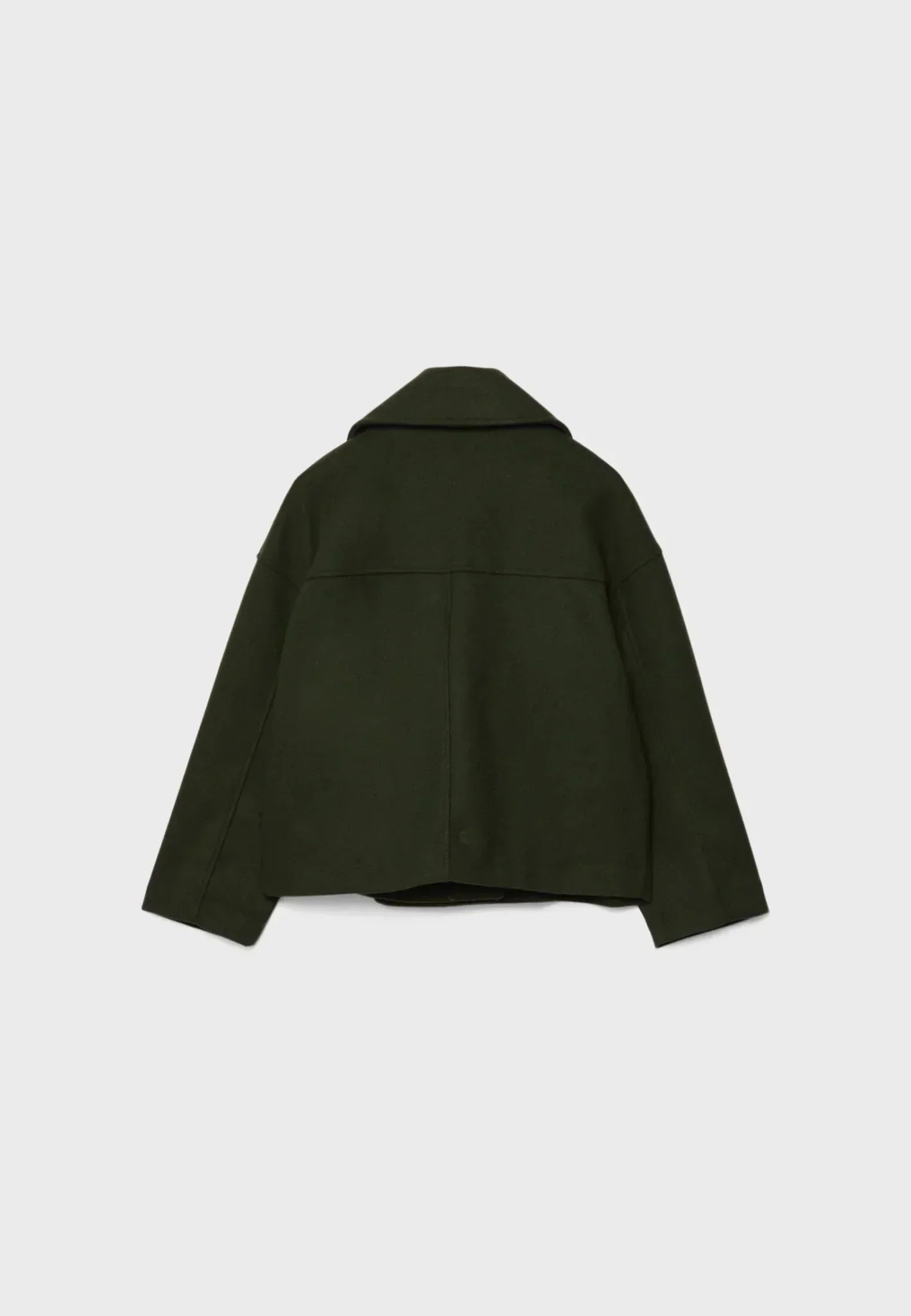 Short double-breasted jacket - Elegant women's outerwear