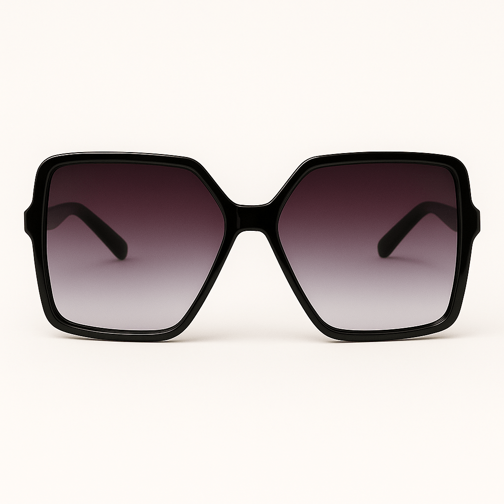 Übergroße Unisex Sonnenbrille mit PC - Rahmen – Blendfreie Brille für Autofahren, Strand und Reisen - Reminora