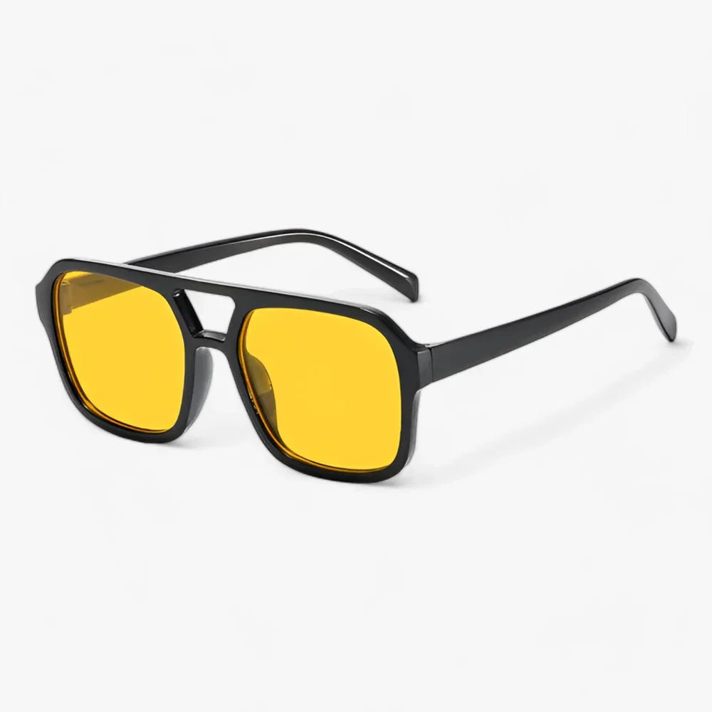 Vintage Viereck Sonnenbrille – Eleganter UV - Schutz für jeden Anlass - Reminora