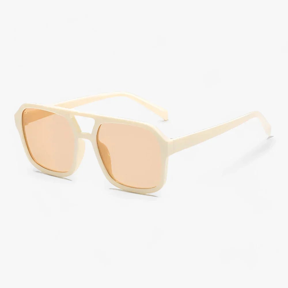 Vintage Viereck Sonnenbrille – Eleganter UV - Schutz für jeden Anlass - Reminora